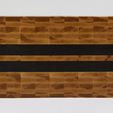 Bold Black Walnut & Hard Maple End-Grain Cutting Board