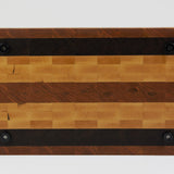 Cherry, Black Walnut, & Hard Maple Signature End Grain Cutting Board