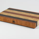 Cherry, Black Walnut, & Hard Maple Signature End Grain Cutting Board