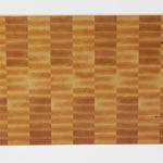 Classic Hard Maple cutting board with golden hues, straight on view of the cutting surface.