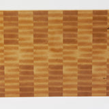 Classic Hard Maple cutting board with golden hues, straight on view of the cutting surface.